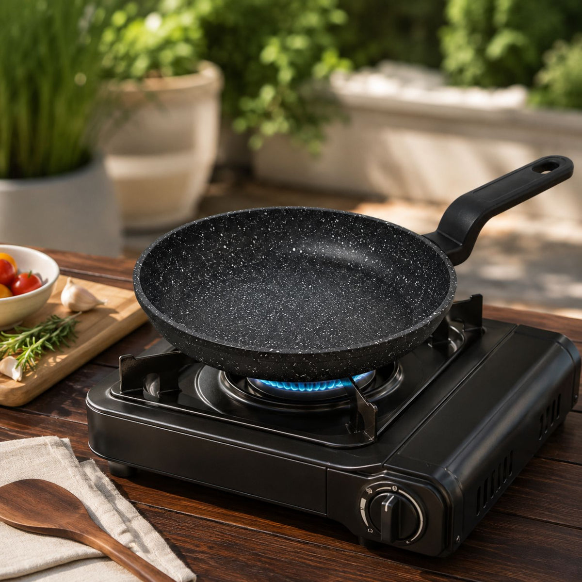 Padella 14 cm pressofusa per induzione - Piccolini GMD