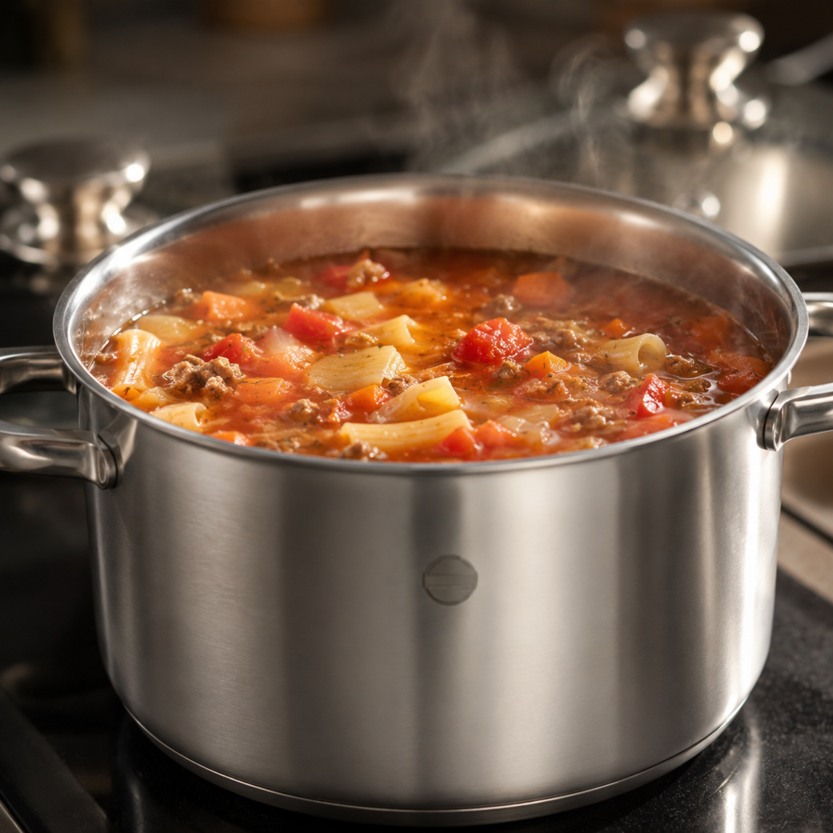 Set casseruole con coperchio in acciaio inox 18/10 - Divinox GMD