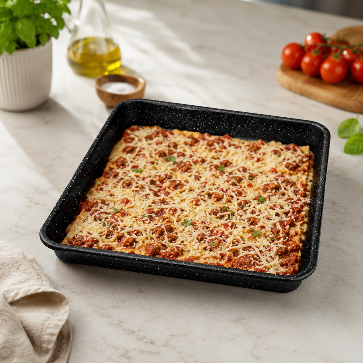 Teglia quadrata 34x34 cm da forno - Dolce & Salato GMD