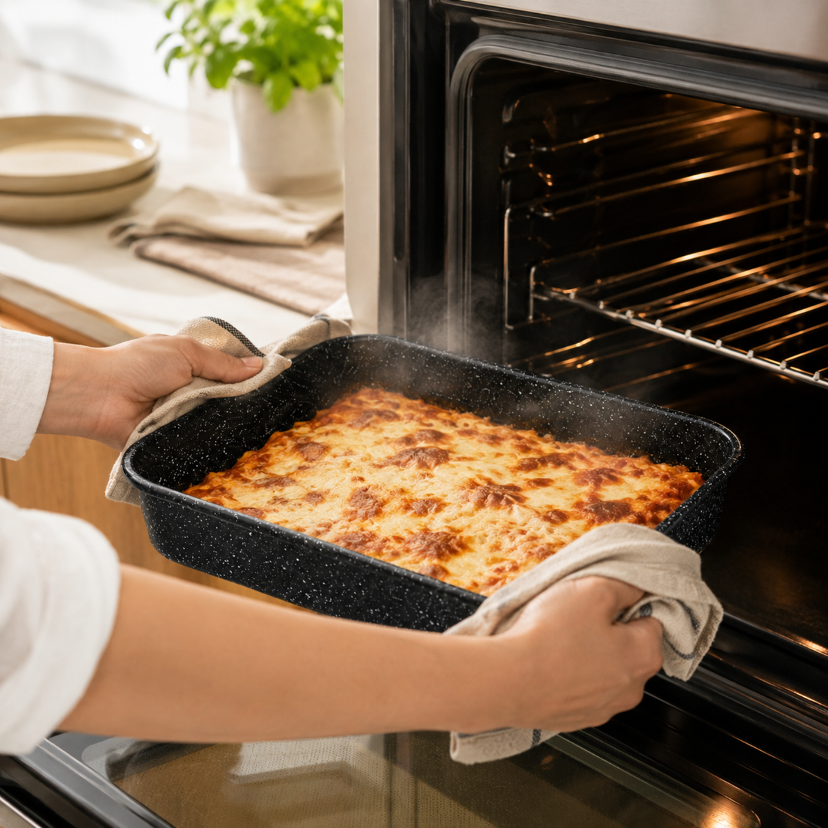 Teglia quadrata 22x22 cm da forno - Dolce & Salato GMD
