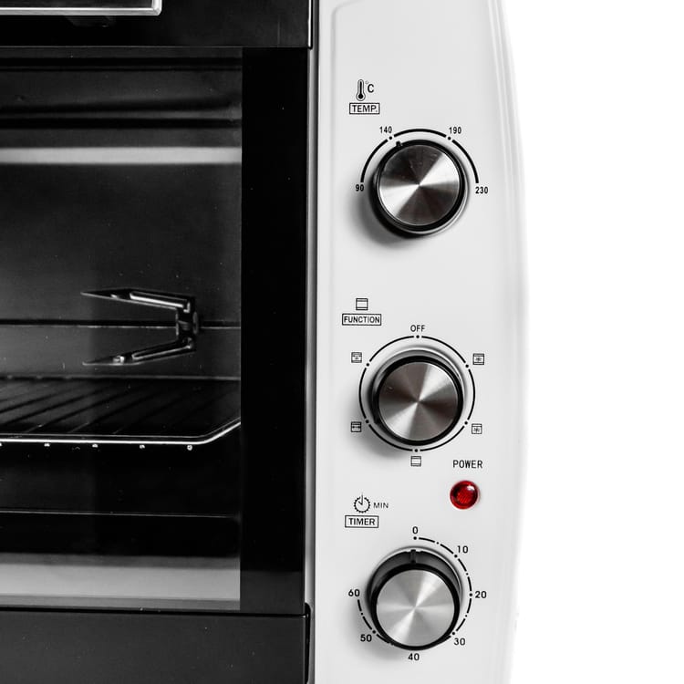 Camry Forno Elettrico Ventilato 63L 2200W – Girarrosto, Luce Interna, Timer
