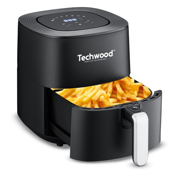 Piastra Elettrica Doppia 2500W con Termostato Regolabile e Manici Removibili TECHWOOD TPE-2501
