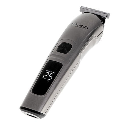 Gerlach Regolabarba e Tagliacapelli Multifunzione – Trimmer Naso, Rasoio, Display LED