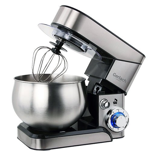 Gerlach Impastatrice Planetaria 5L 1800W – Ciotola in Acciaio Inox, 6 Velocità