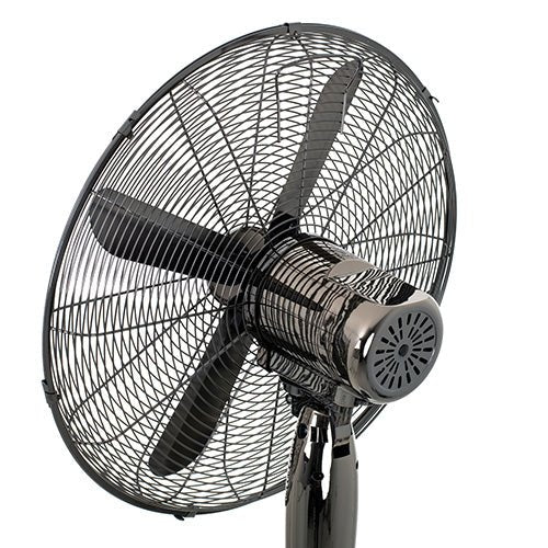 Gerlach Ventilatore a Piantana 45 cm Oscillante – Telecomando, 3 Velocità, Timer 12h