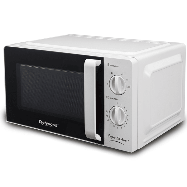 Techwood Forno a Microonde 20 Litri 700W – Scongelamento, Timer 30 Minuti, TMO-2071