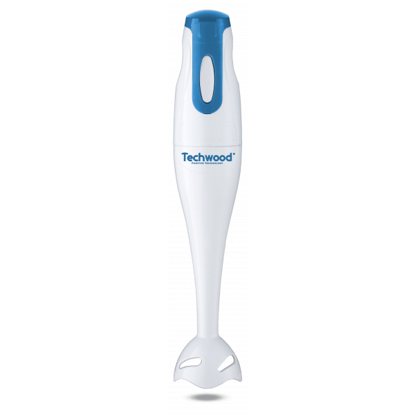 Techwood Frullatore a Immersione 170W 2 Velocità – Lame in Acciaio Inox, Compatto