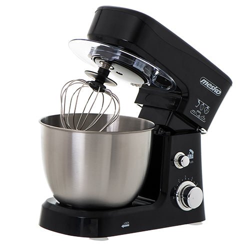 Impastatrice Planetaria 3,5 Litri 1200W con Ciotola in Acciaio Inox 6 Velocità Mesko