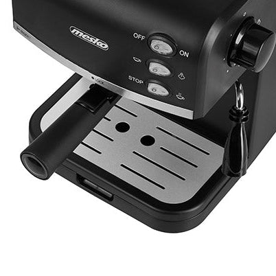 Mesko Macchina Caffè Espresso 15 Bar 1,5L – Montalatte, Serbatoio Estraibile