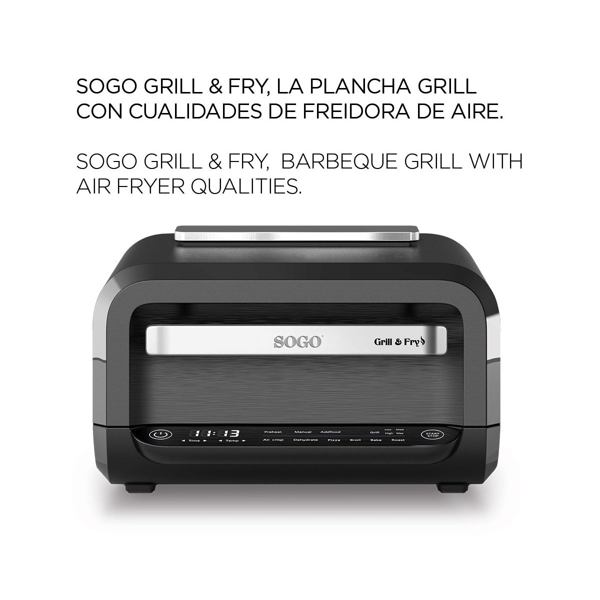 Grill con Friggitrice ad Aria Multifunzione - SAMULAND