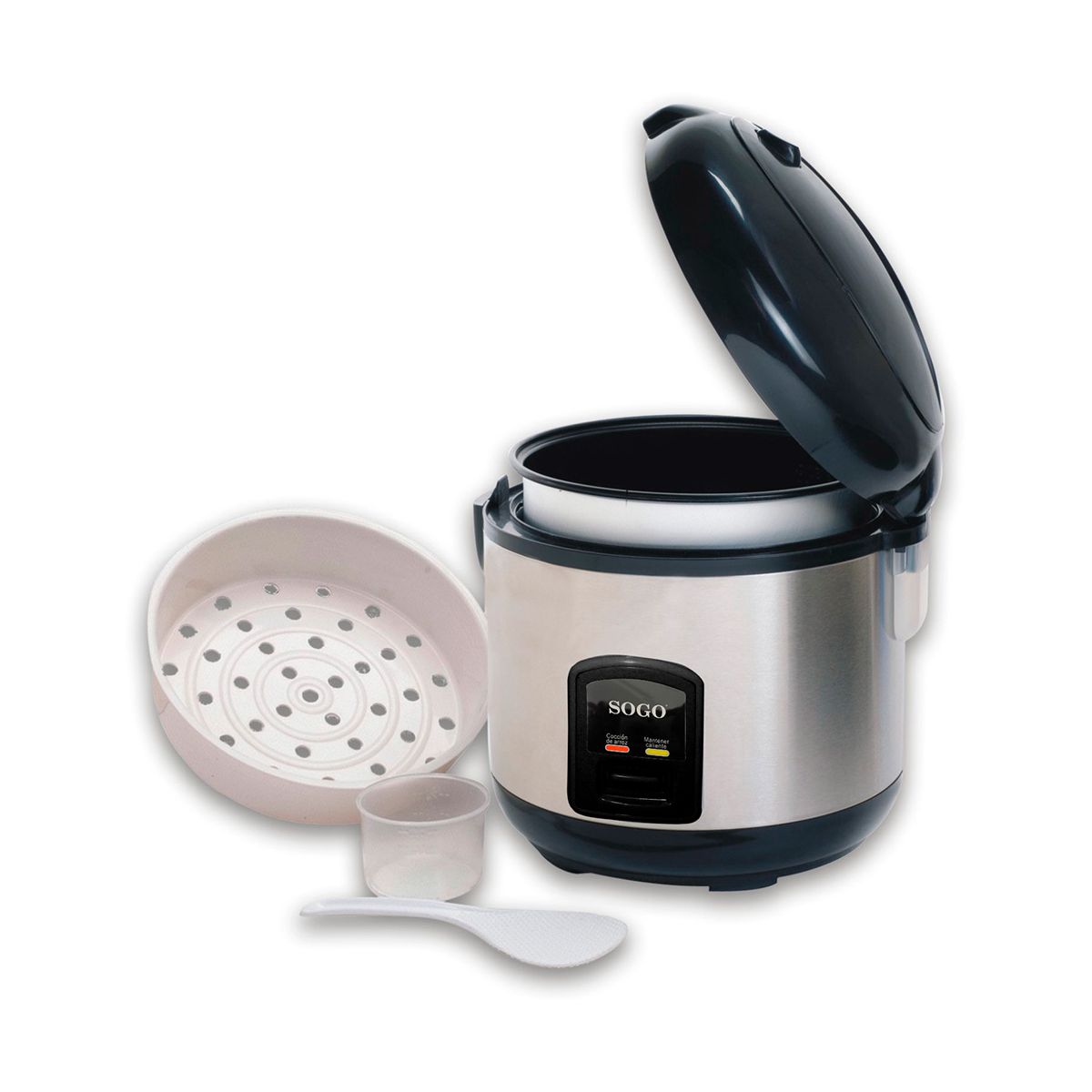 Cuociriso in Acciaio Inox - 1,8L 650 W - SAMULAND
