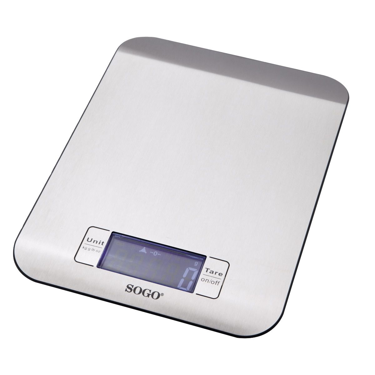 Bilancia Elettronica da Cucina in Acciaio Inox - SAMULAND