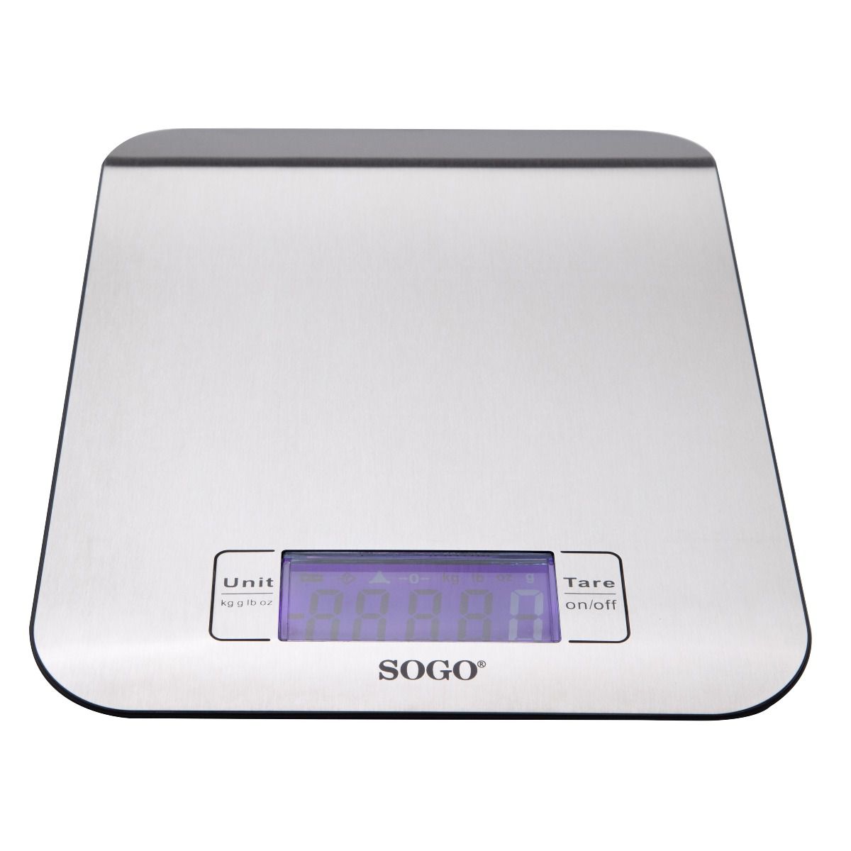 Bilancia Elettronica da Cucina in Acciaio Inox - SAMULAND
