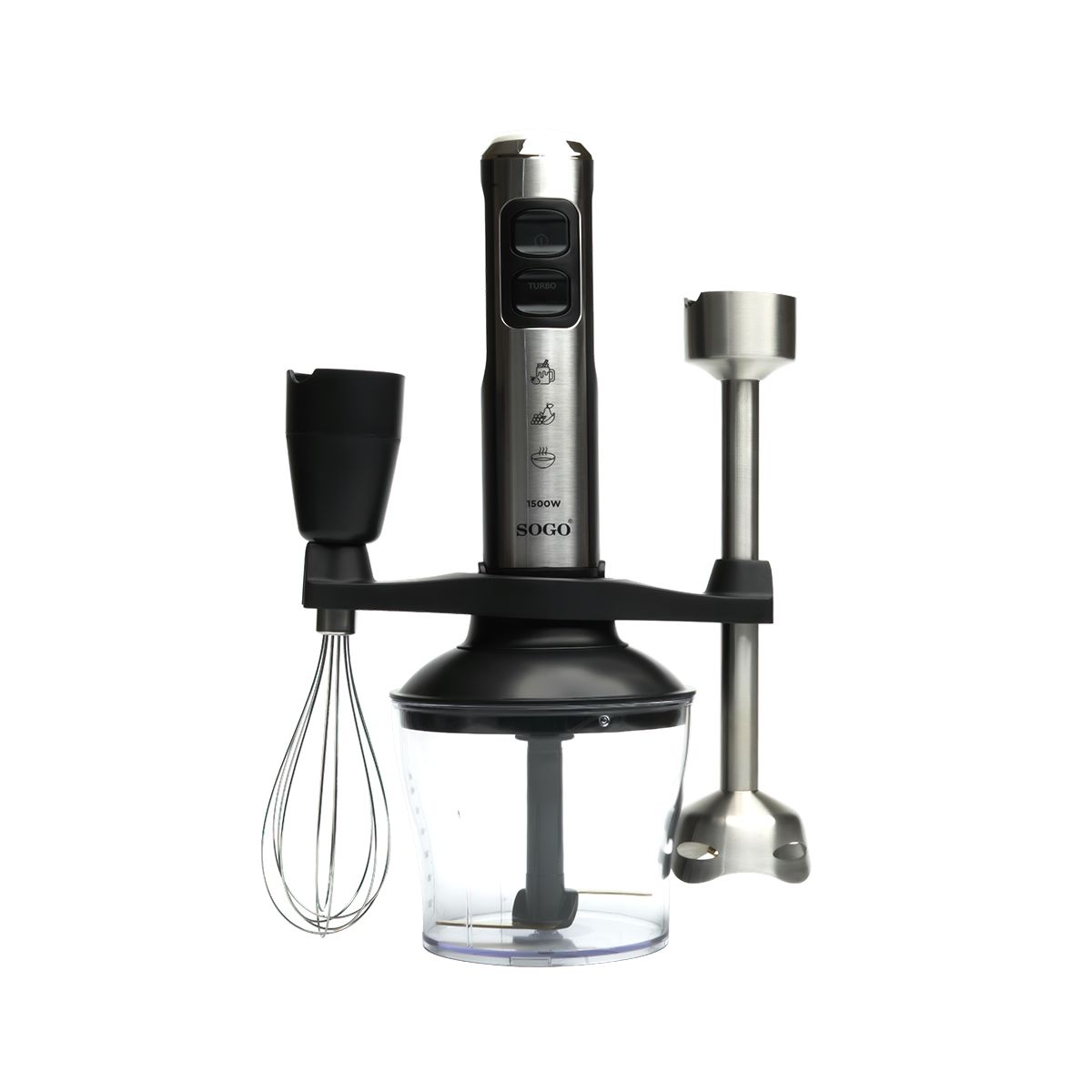 Set Frullatore Elettrico ad Alta Potenza + 5 attrezzi 1500W - SAMULAND