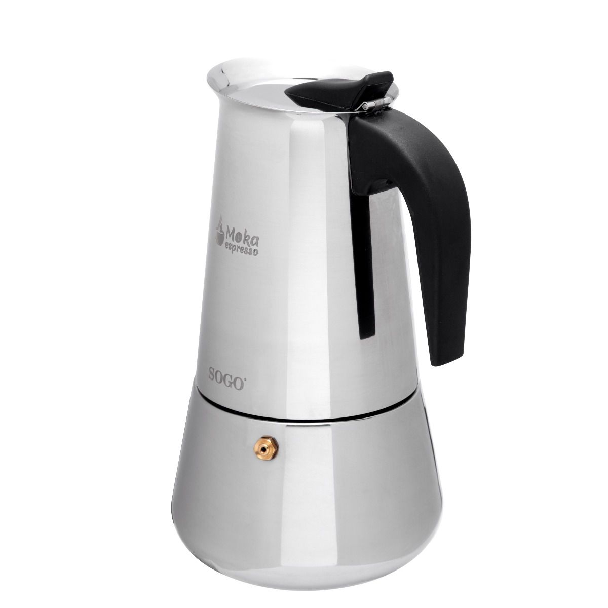 Caffettiera Moka in Acciaio Inox - SAMULAND