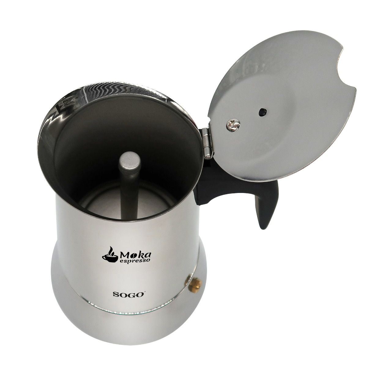 Caffettiera Moka in Acciaio Inox - SAMULAND