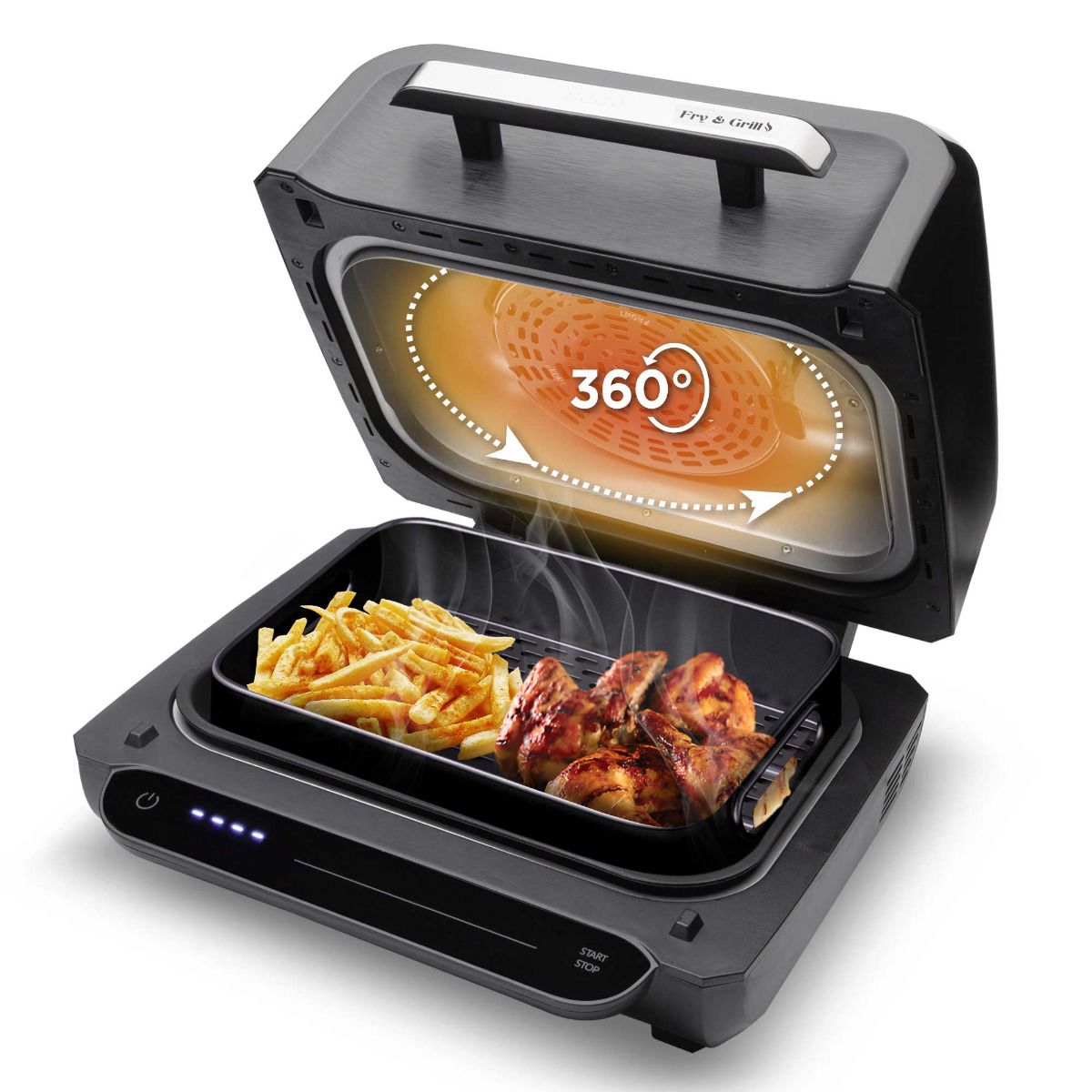 Grill con Friggitrice ad Aria Multifunzione - SAMULAND