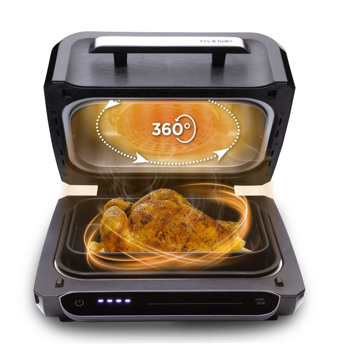 Grill con Friggitrice ad Aria Multifunzione - SAMULAND