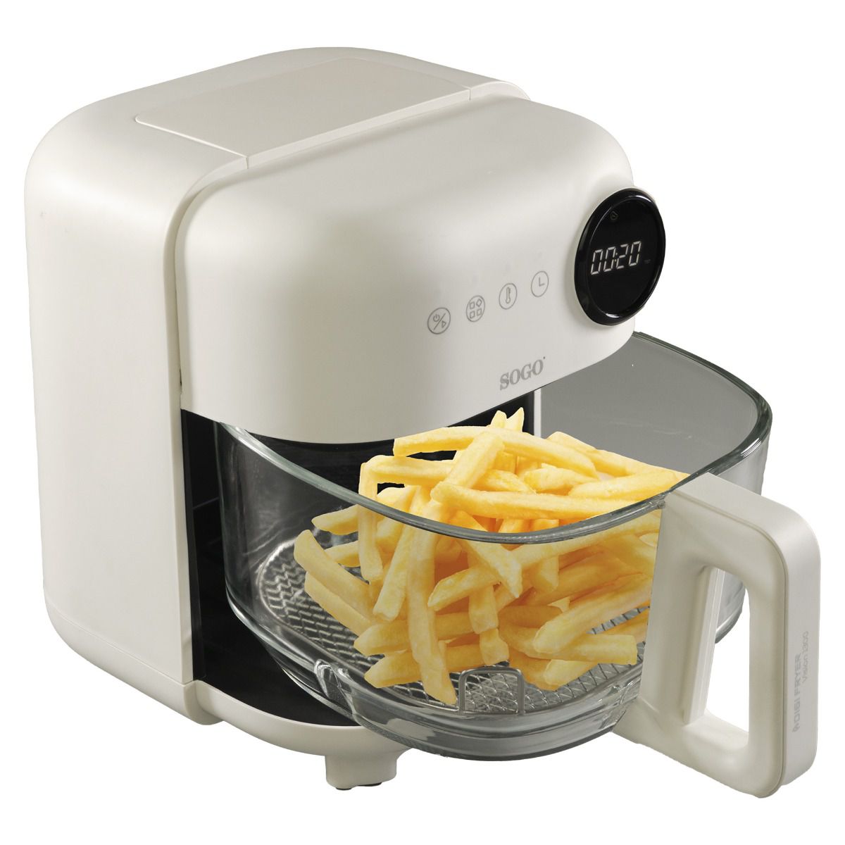 Friggitrice ad Aria da 4,5L DIGIFRYER VISION1300 - SAMULAND