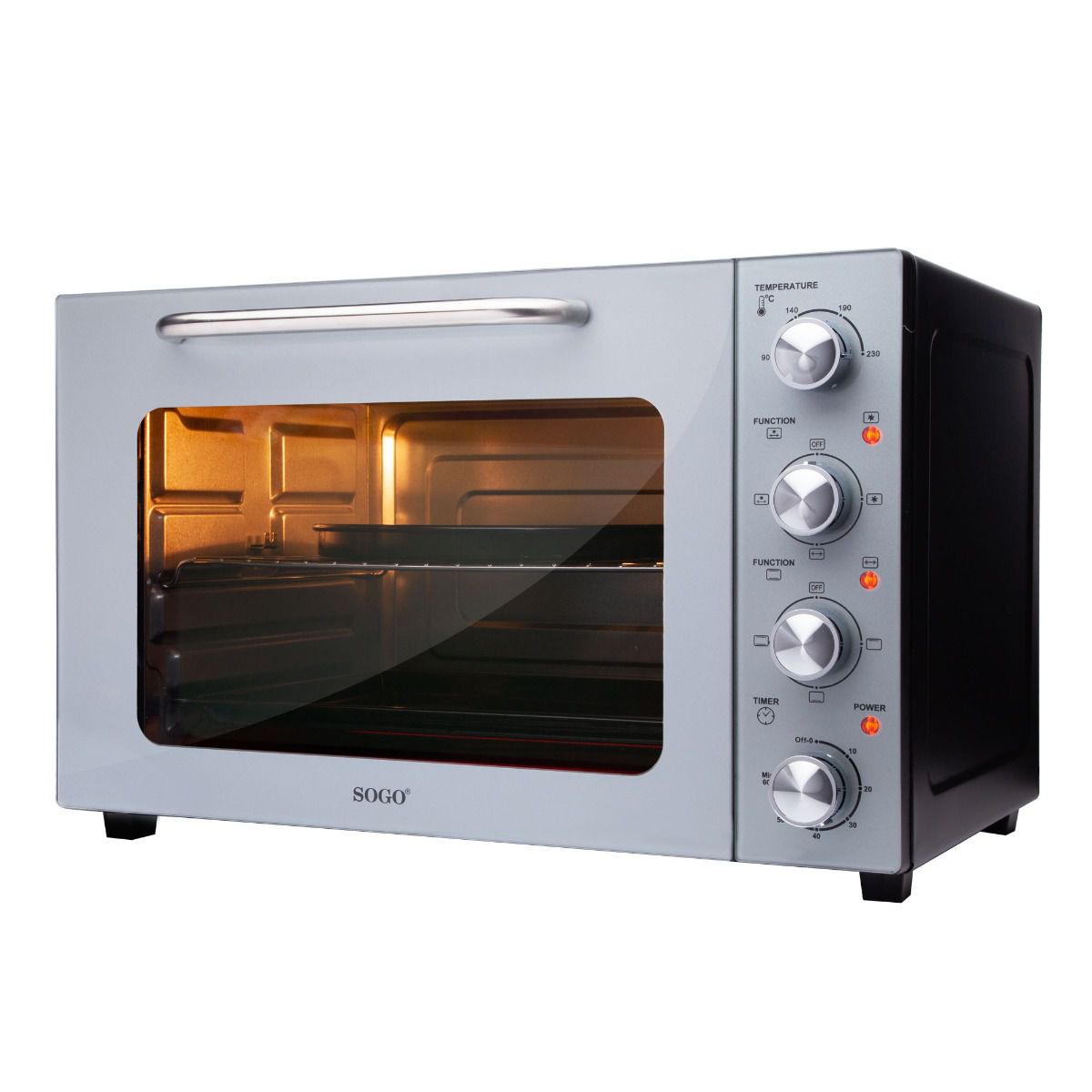 Forno a Convezione + Girarrosto + Grill da 48L - SAMULAND