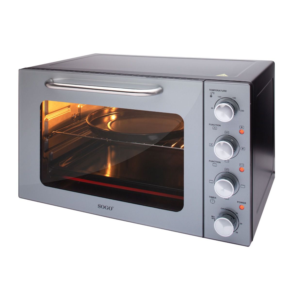 Forno a Convezione + Girarrosto + Grill da 48L - SAMULAND