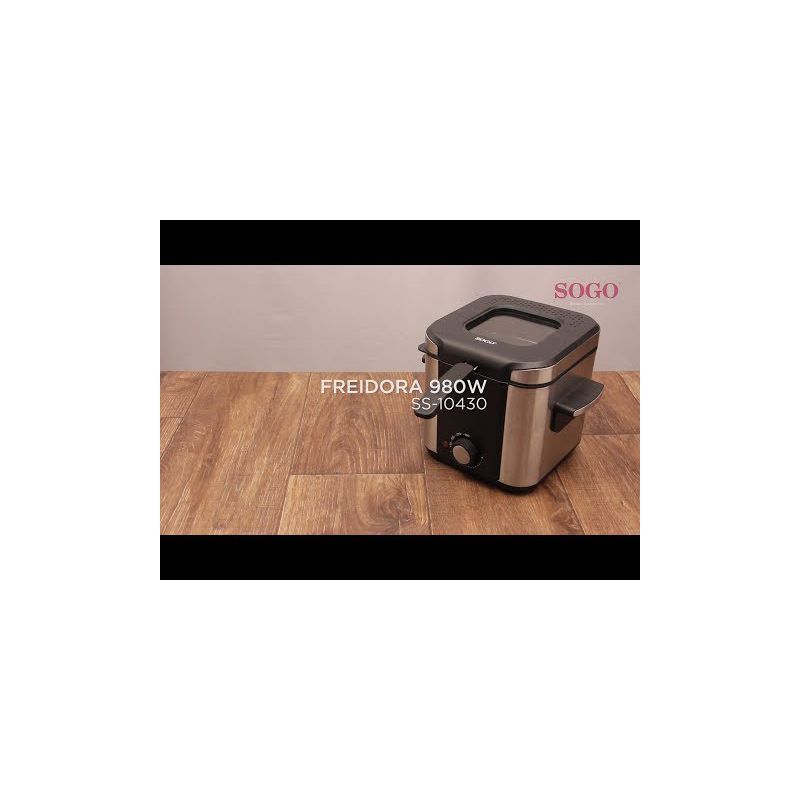 Friggitrice in Acciaio Inox da 1.5L - 980W - SAMULAND
