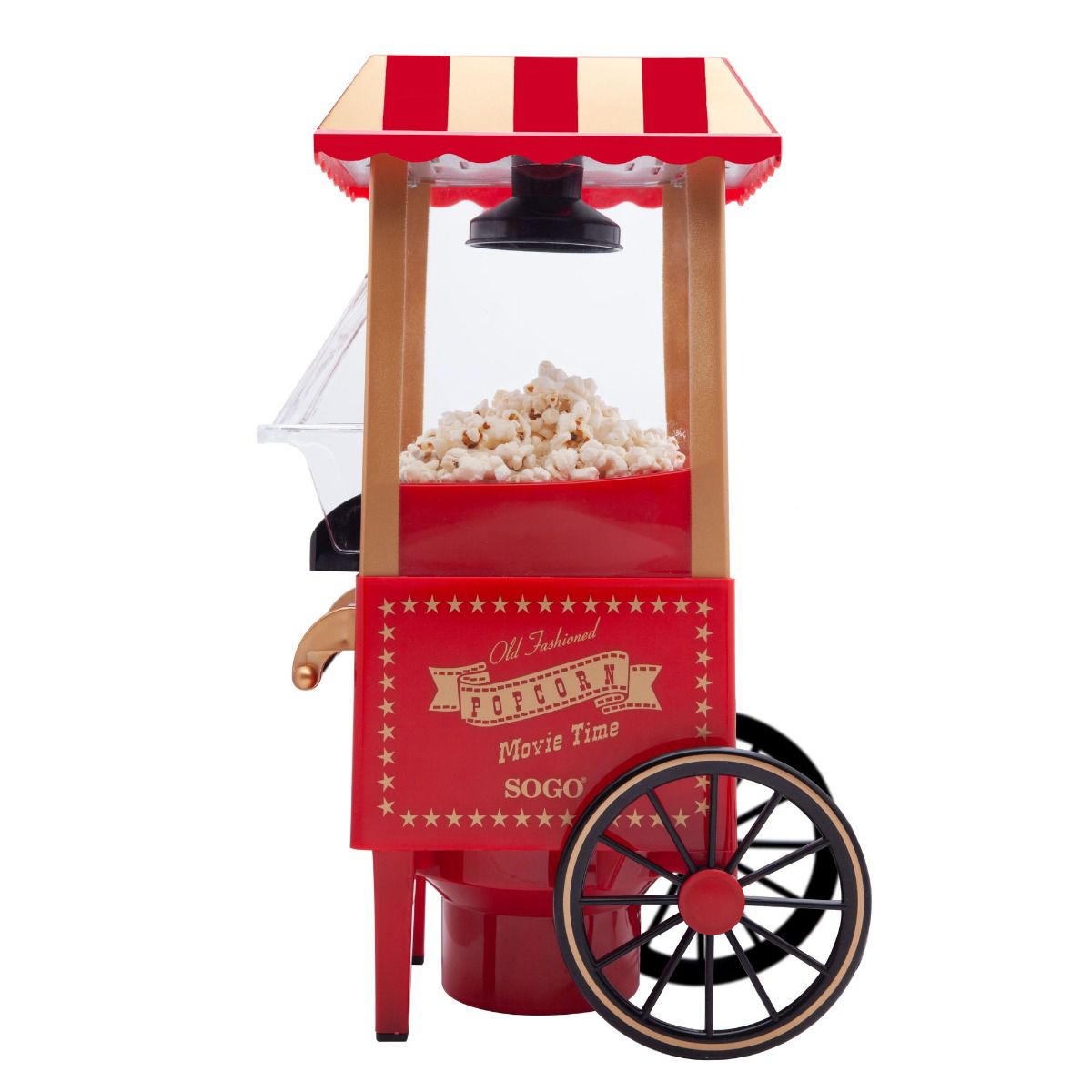 Macchina per PopCorn in Stile Vintage - 1200W - SAMULAND