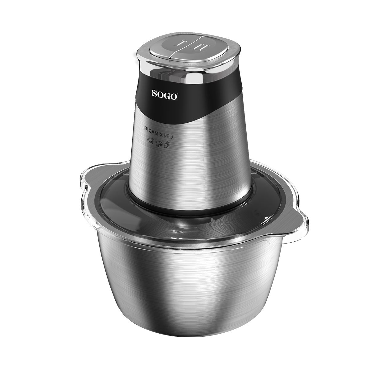 Tritatutto con Ciotola in Acciaio Inox - SAMULAND