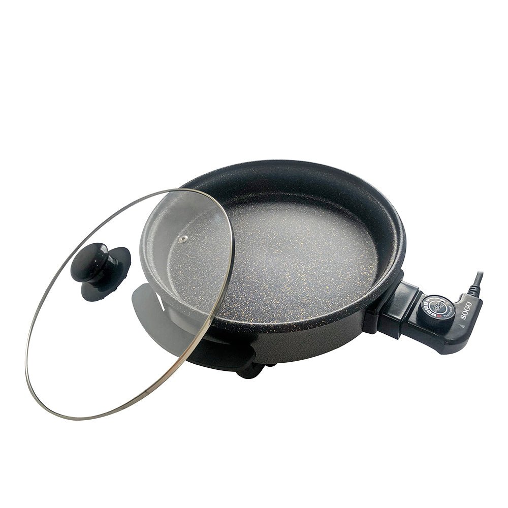 Pentola Elettrica da 32cm con Coperchio in Vetro - SAMULAND