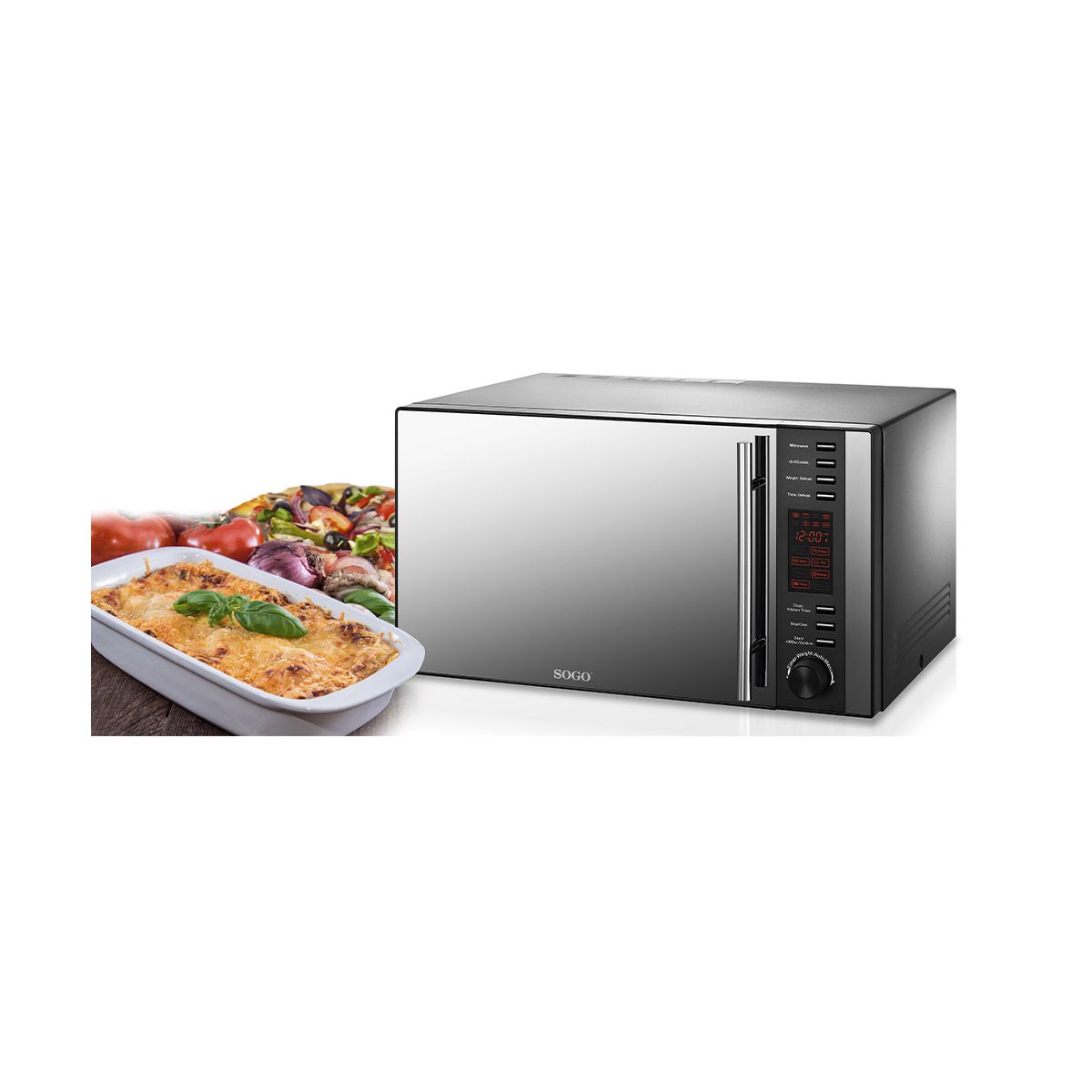 Microonde Digitale con Grill da 25L - 900W - SAMULAND