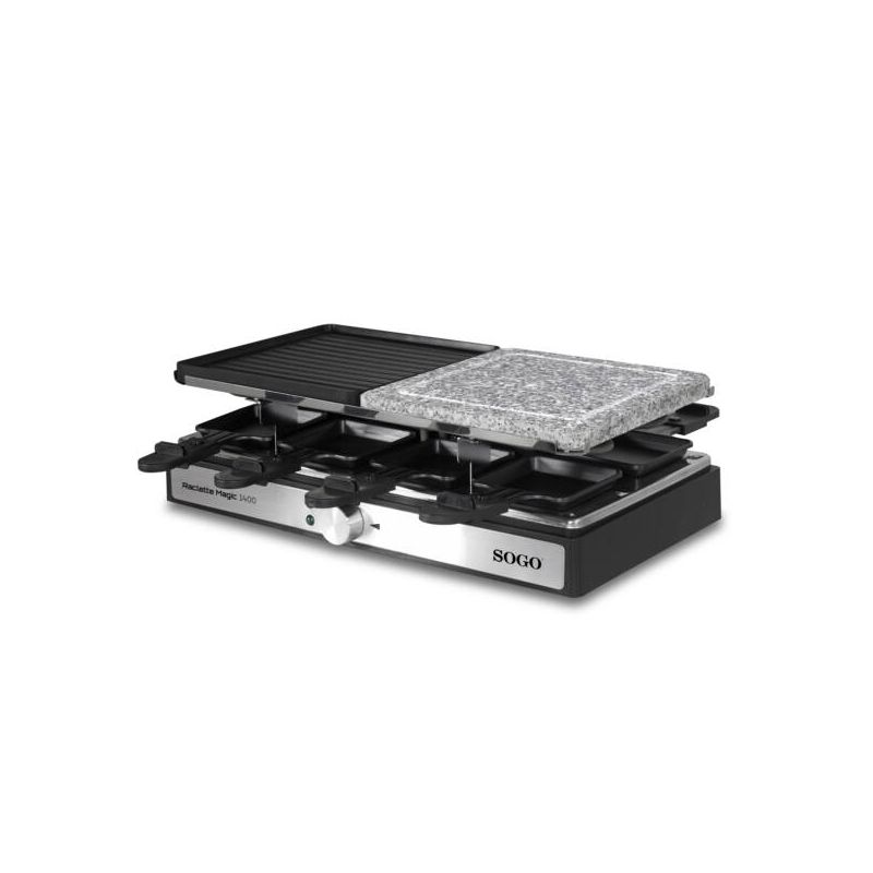 3 in 1 Grill + Raclette MAGIC1400 - SAMULAND